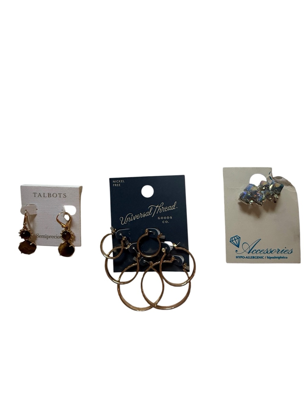NWT. 5 pair of never-worn earrings.